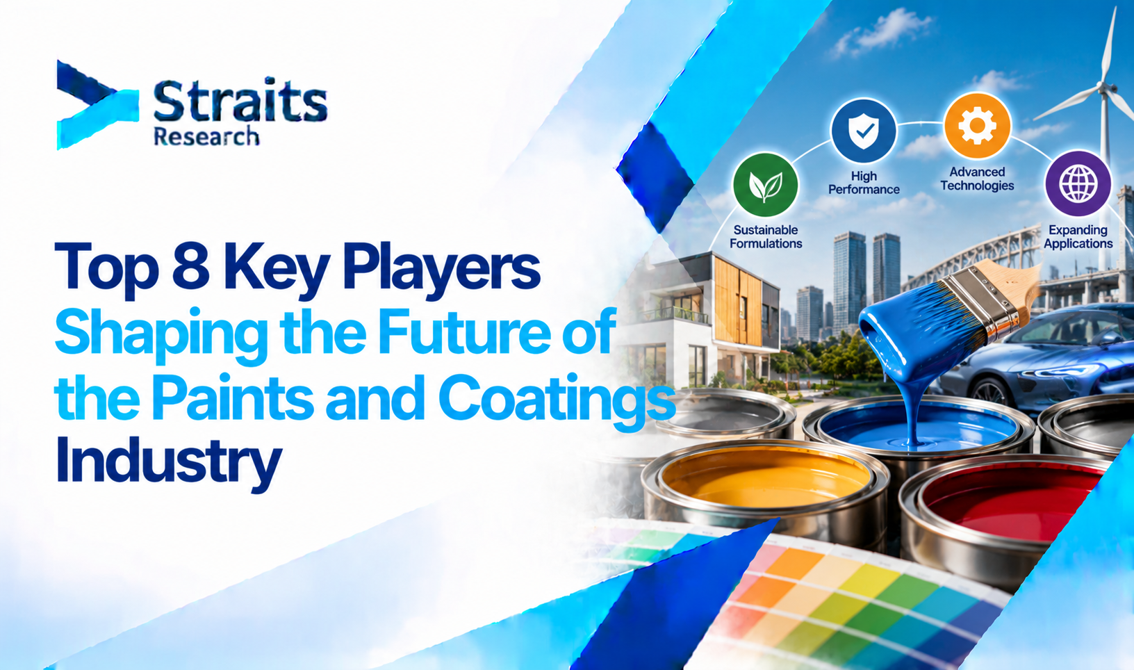 Top 8 Key Players Shaping the Future of the Paints and Coatings Industry