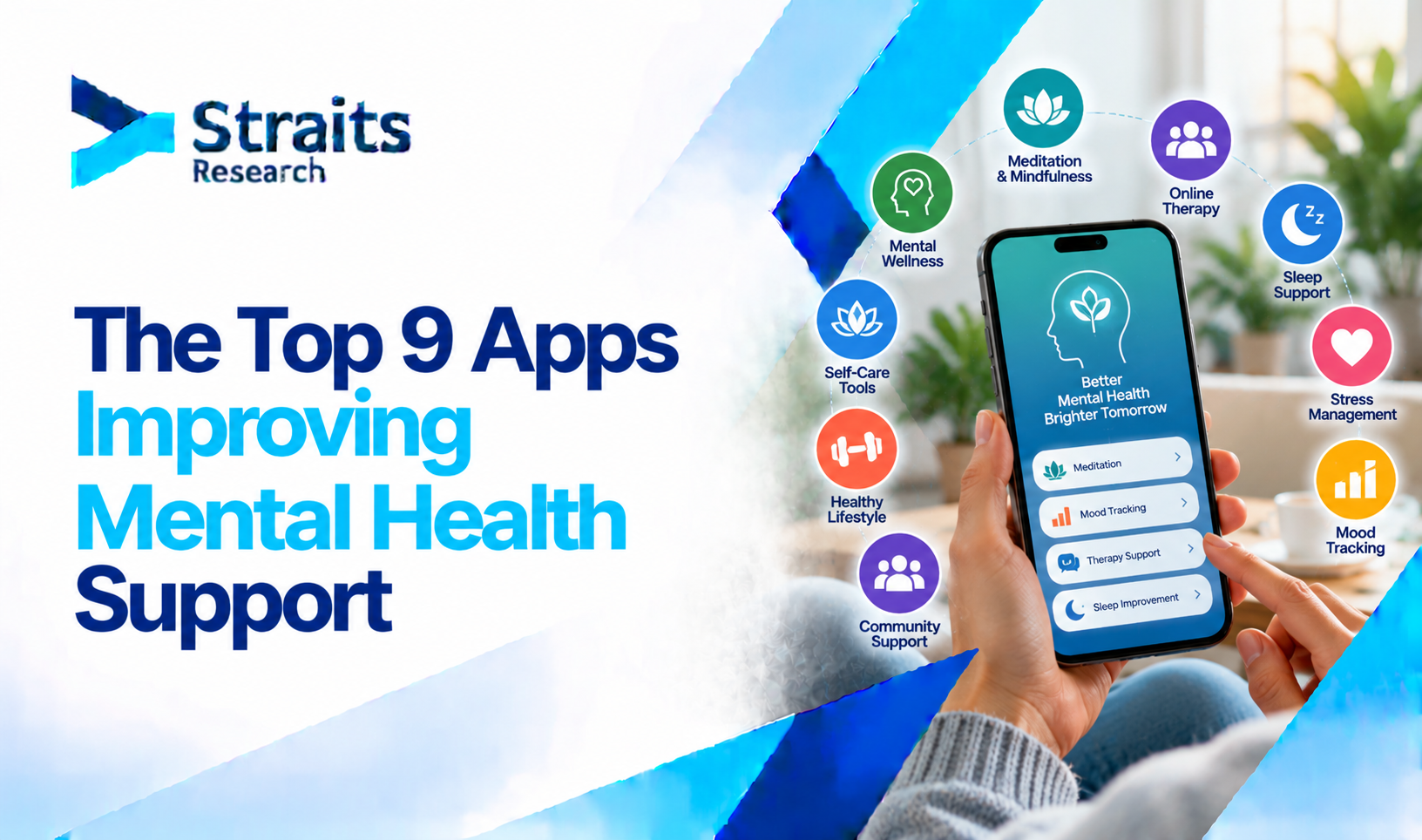 Top 9 Apps Improving Mental Health Support