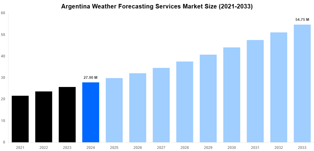 Argentina Weather Forecasting Services Market Overview