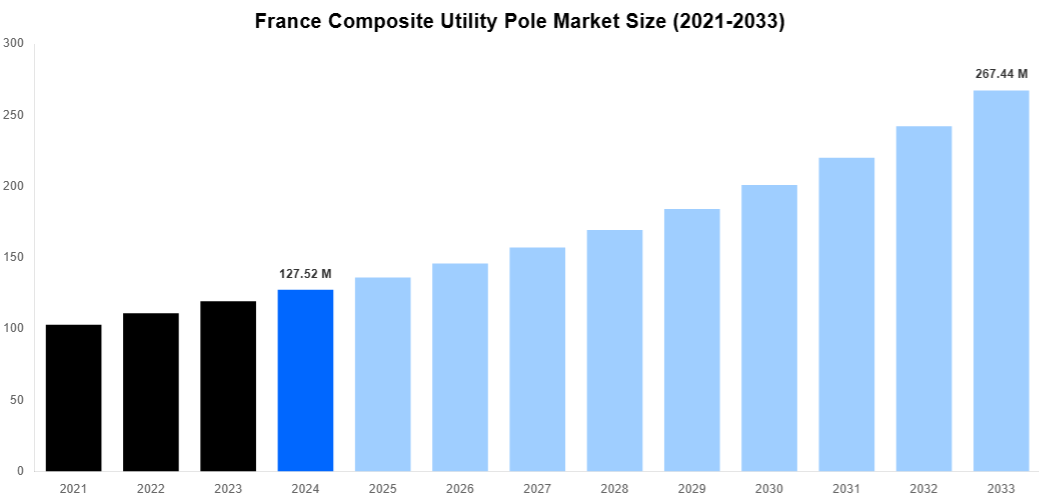 France Composite Utility Pole Market Overview