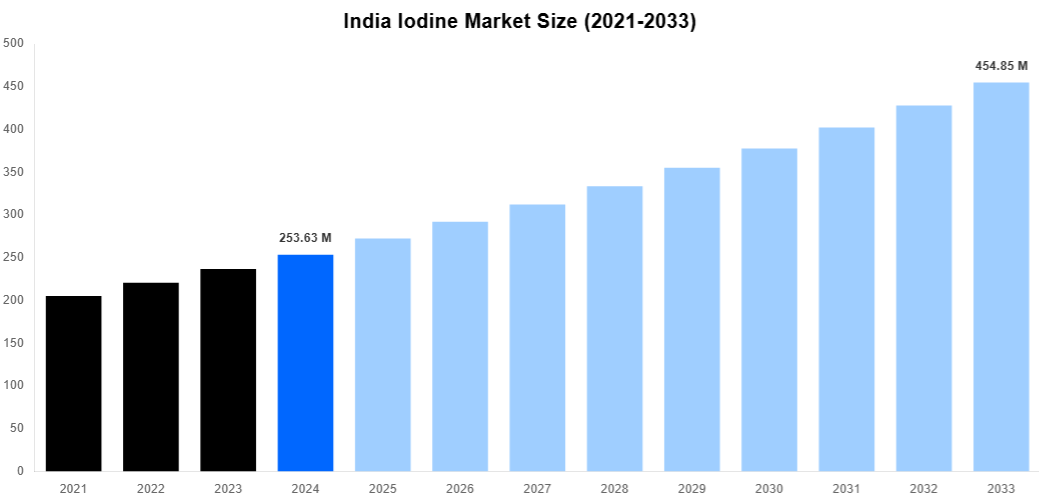 India Iodine Market Overview