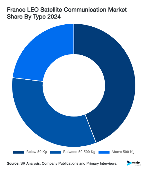France LEO Satellite Communication Market Share By Type 2024