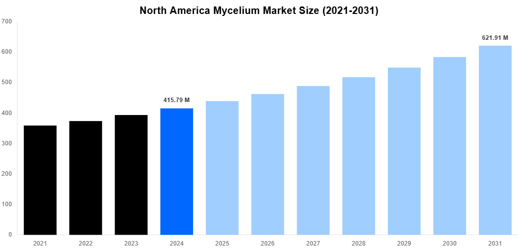 North America Mycelium Market Overview