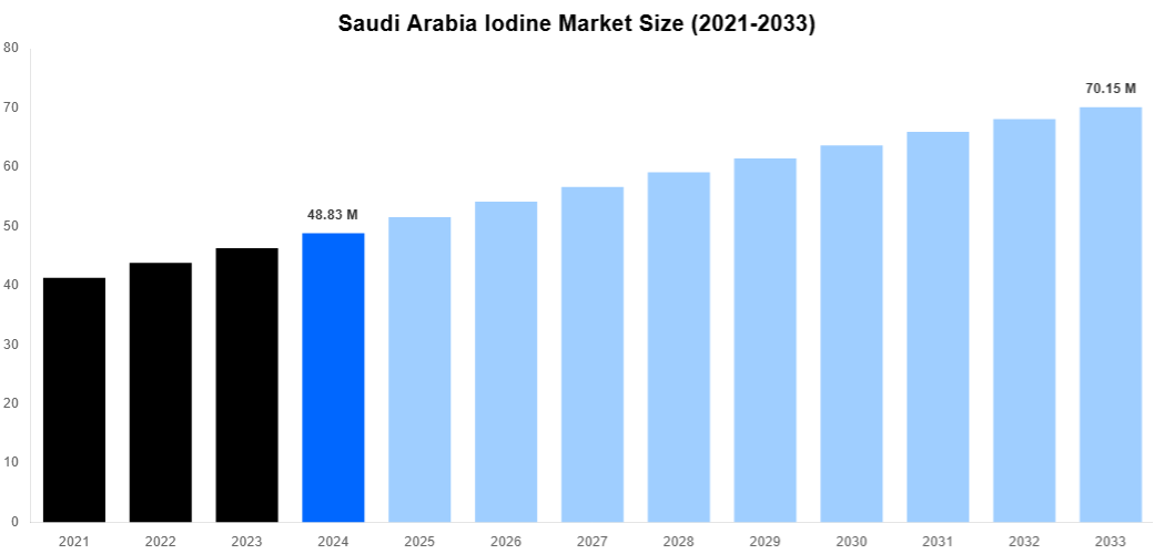 Saudi Arabia Iodine Market Overview