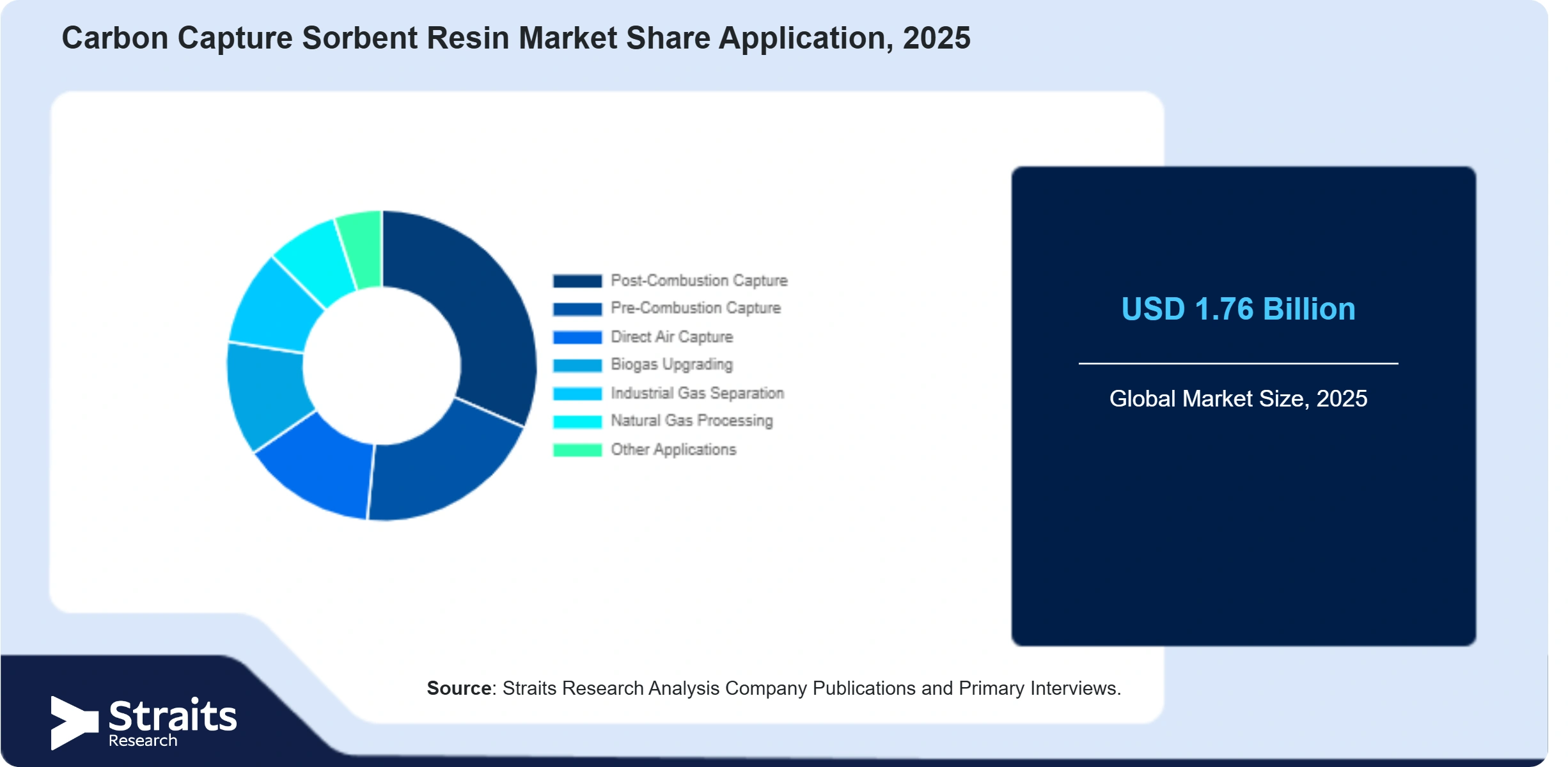 Carbon Capture Sorbent Resin Market Share By Segments