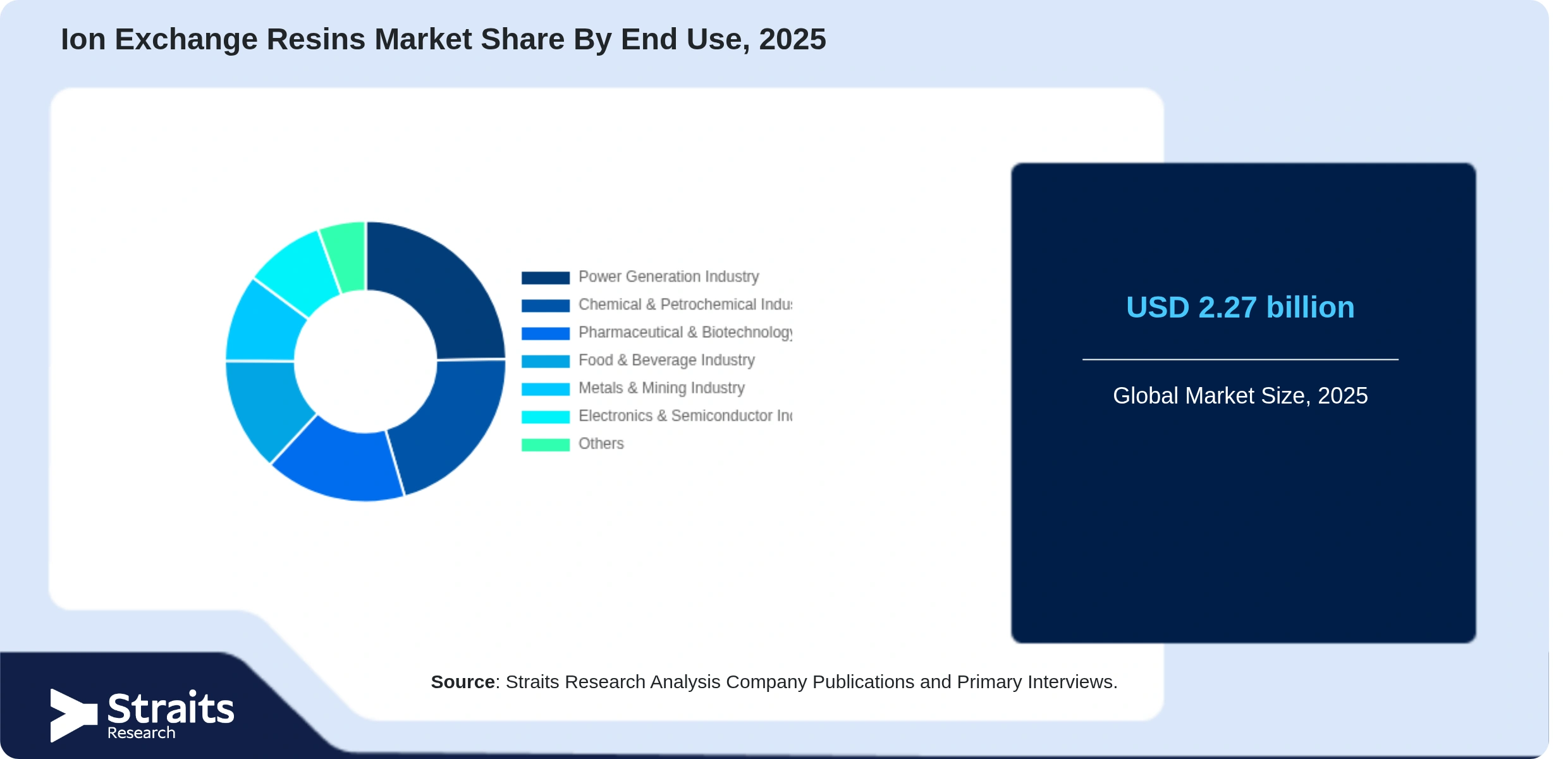 Ion Exchange Resins Market Share By Segments