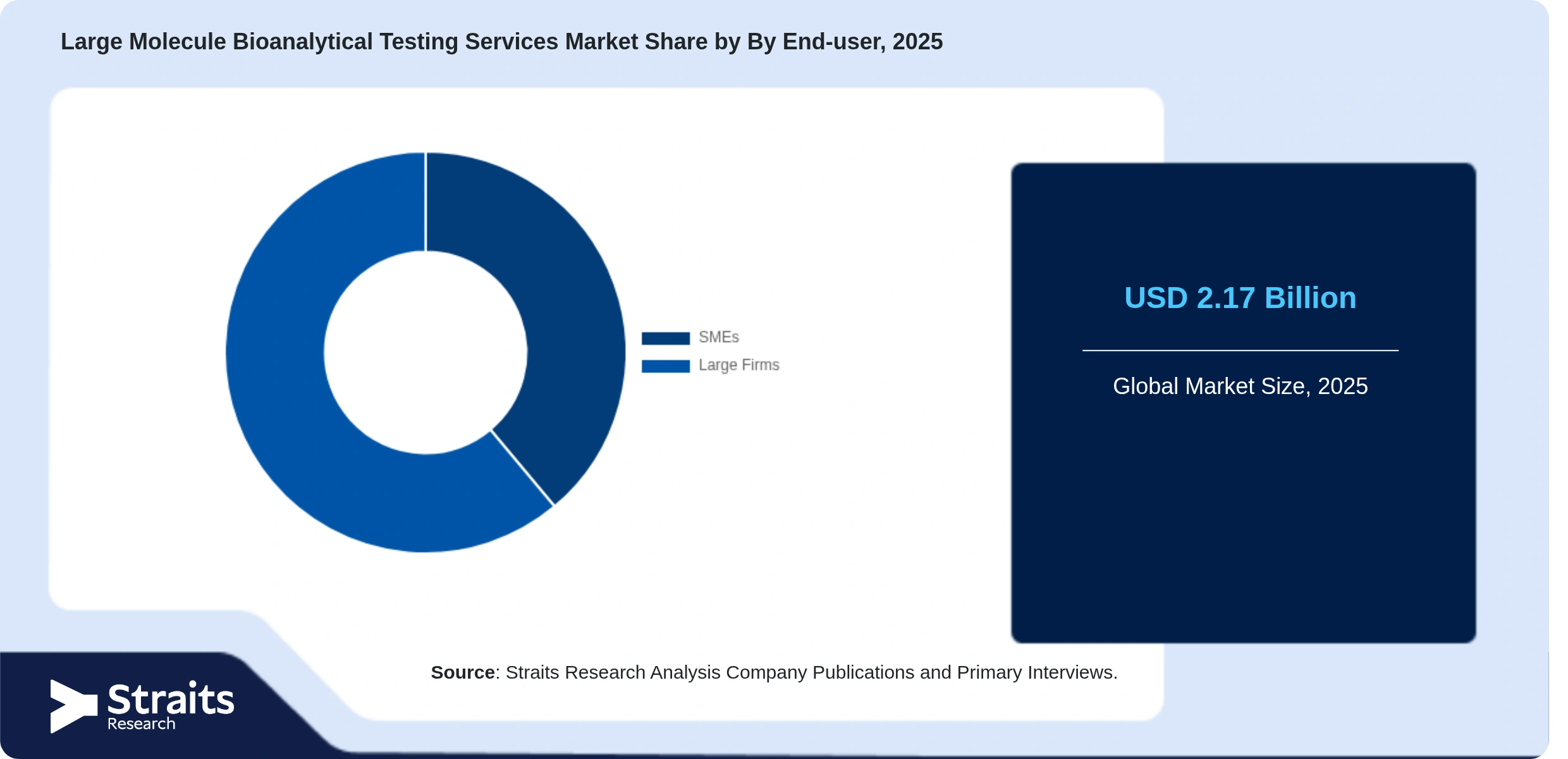 Large Molecule Bioanalytical Testing Services Market Share By Segments