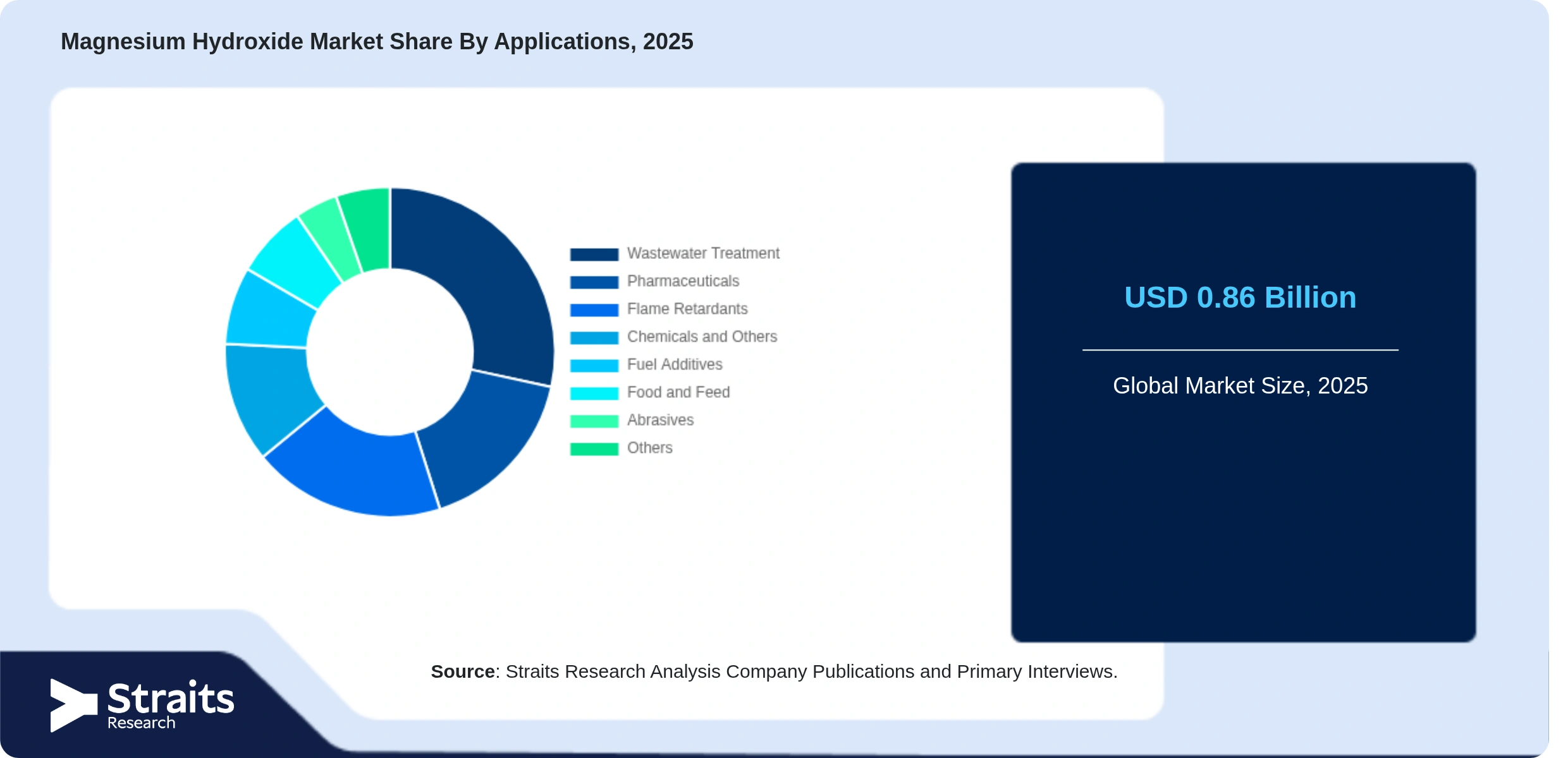 Magnesium Hydroxide Market Share By Segments