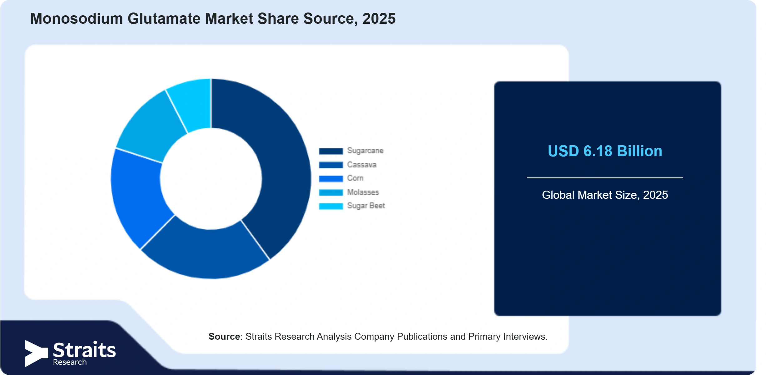 Monosodium Glutamate Market Share By Segments