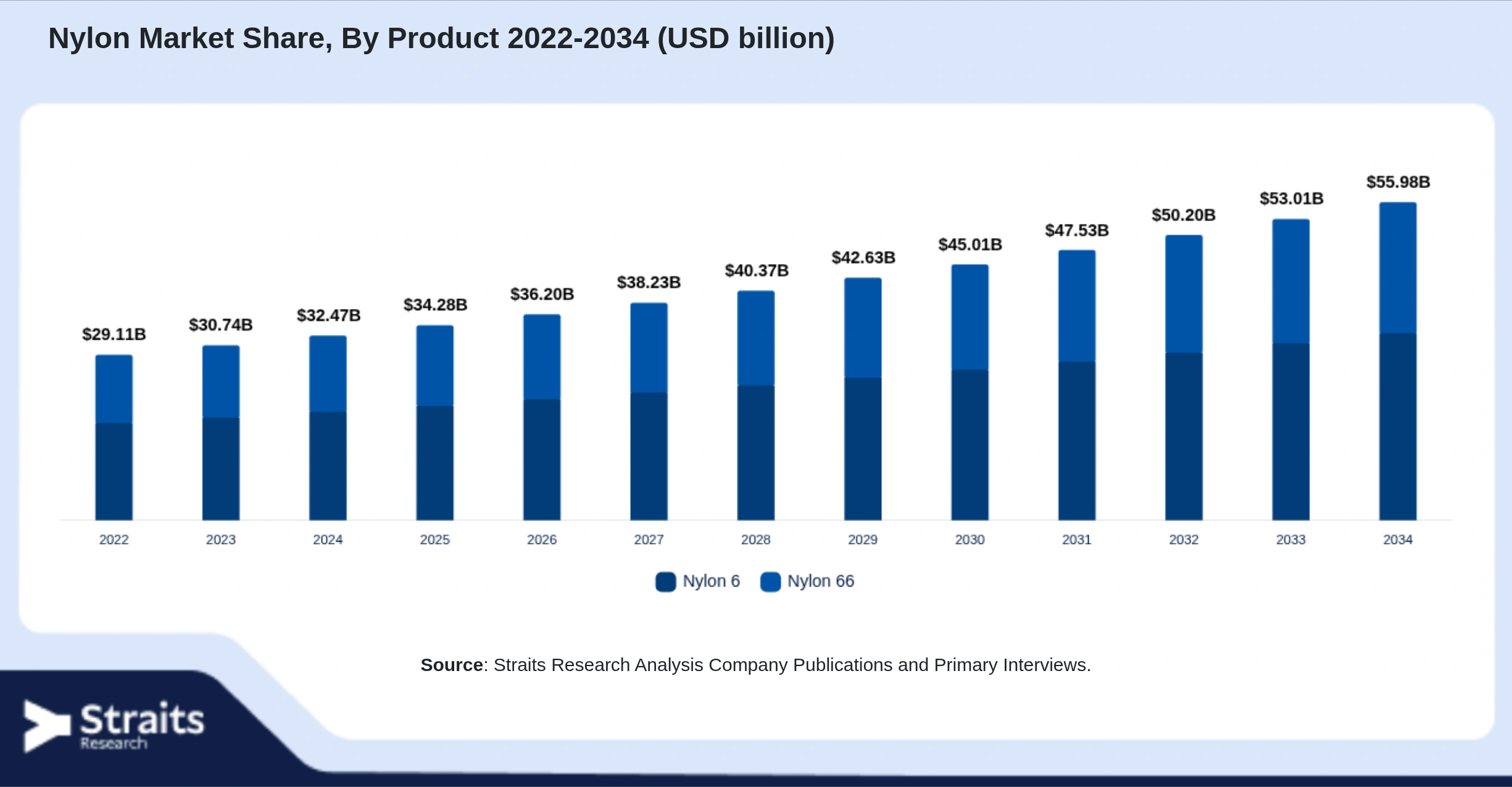 Nylon Market Size By Segments