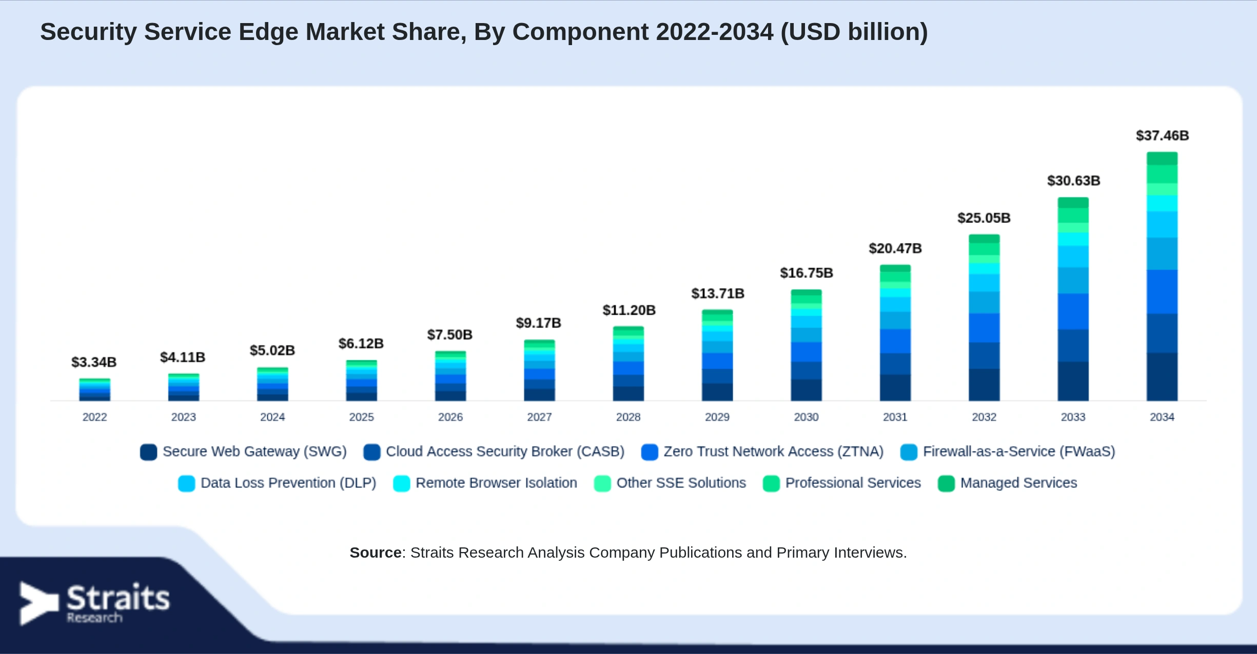 Security Service Edge Market Size By Segments