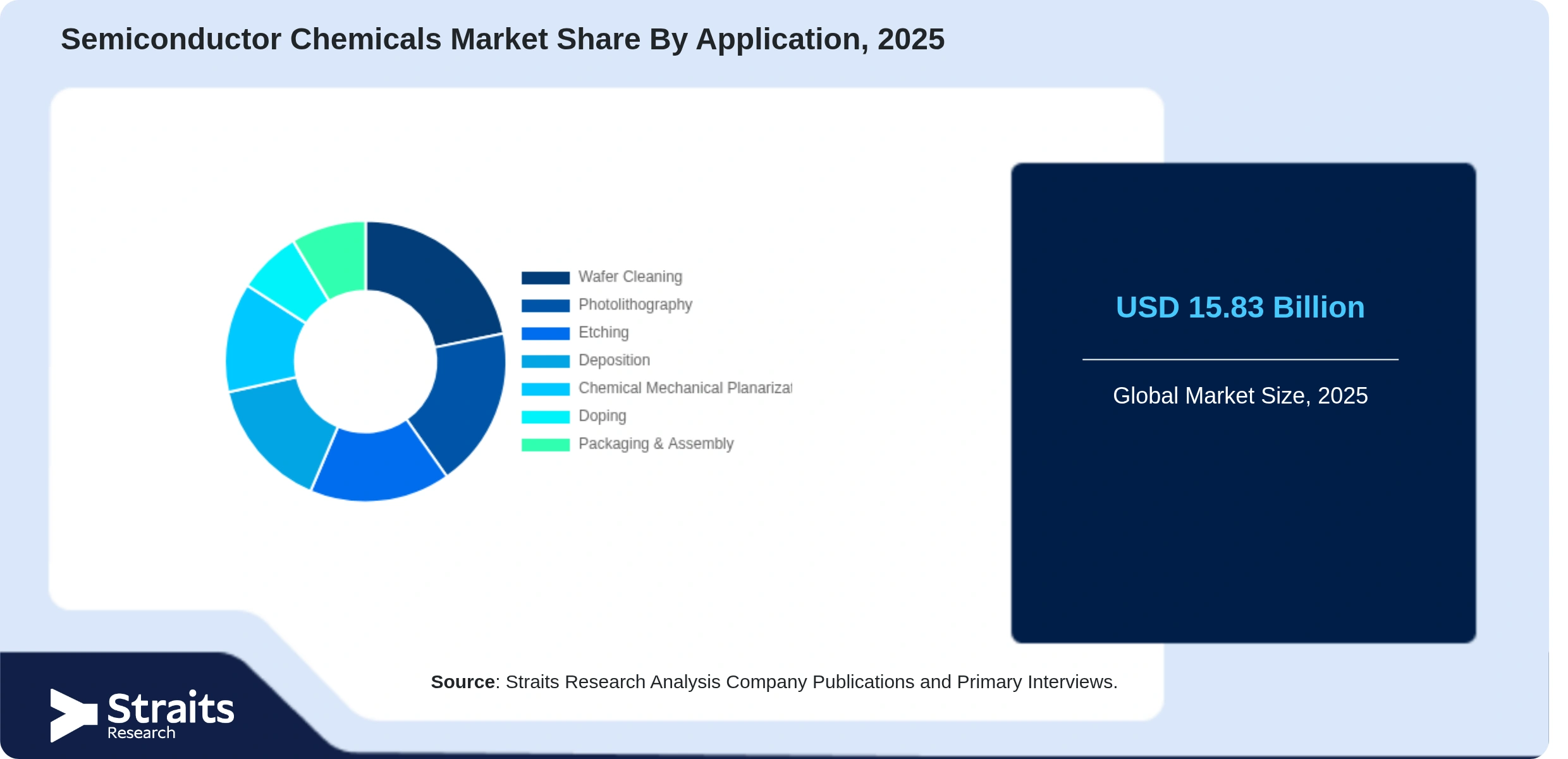Semiconductor Chemicals Market Share By Segments