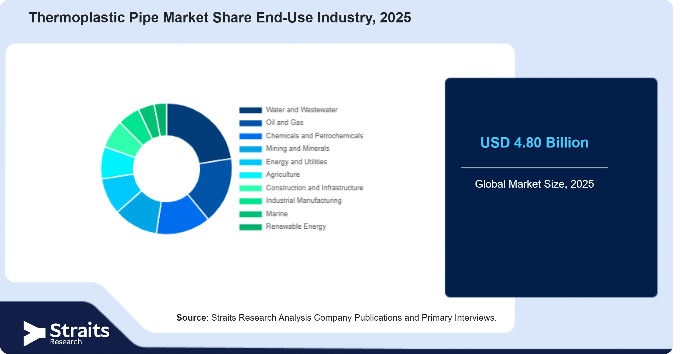 Thermoplastic Pipe Market Share By Segments