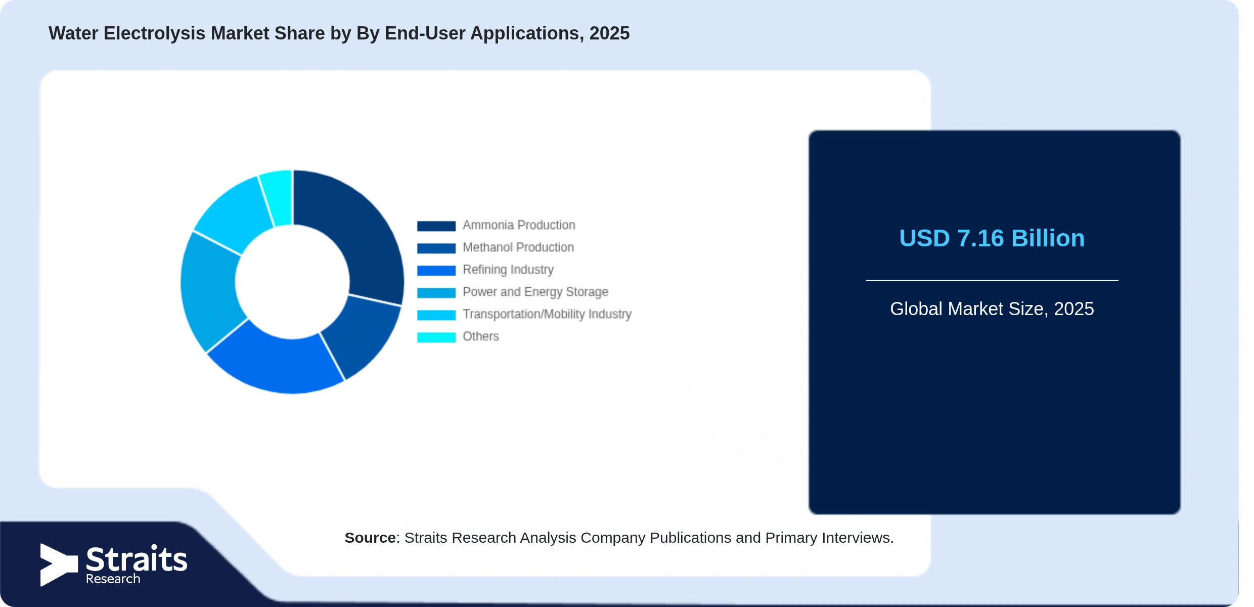 Water Electrolysis Market Share By Segments