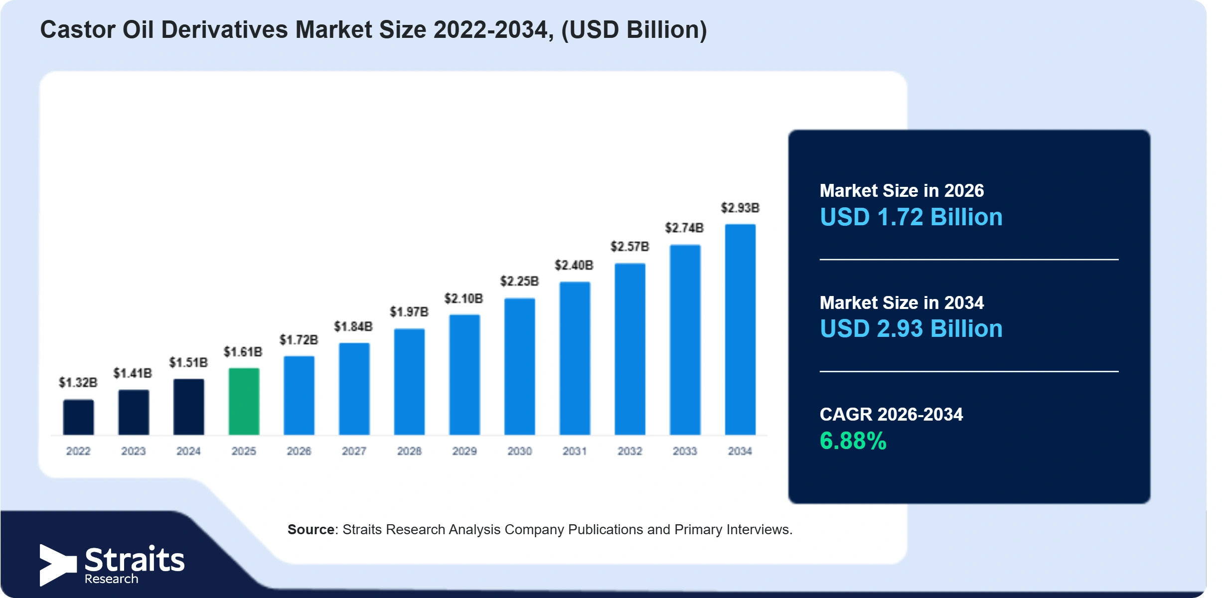 Castor Oil Derivatives Market Size