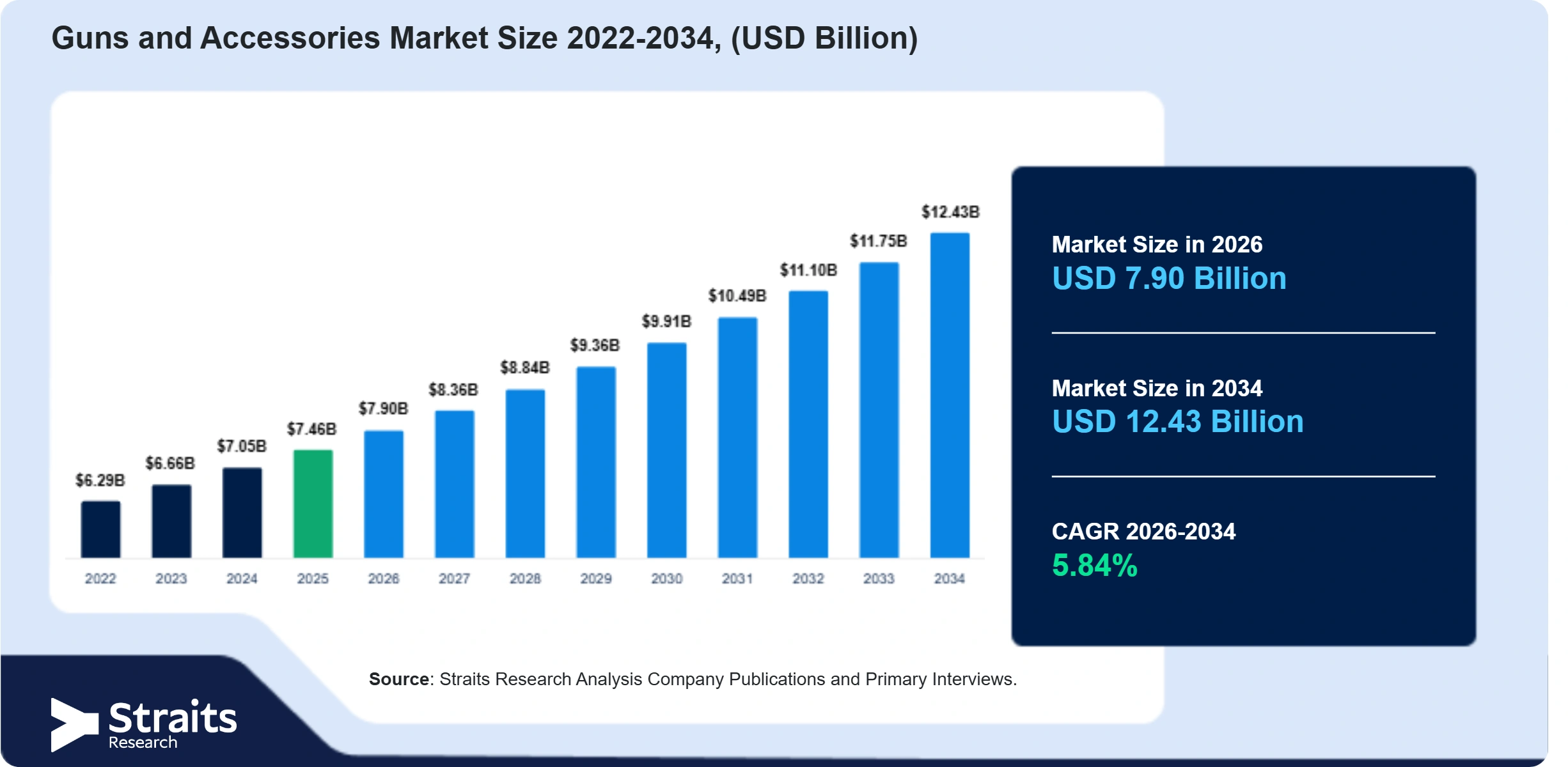 Guns and Accessories Market Size